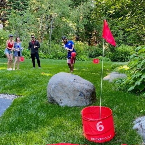 bucketgolf Onze nieuwste SportieveActiviteit. BucketGolf. Golf voor iedereen en voor overal.